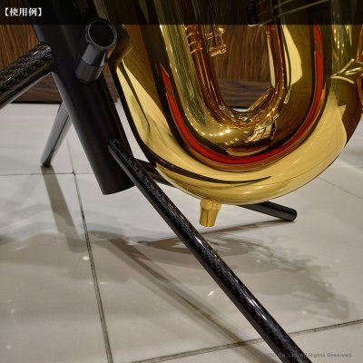 画像12: WoodWindDesign　バリトンサックス用スタンド　Low A専用