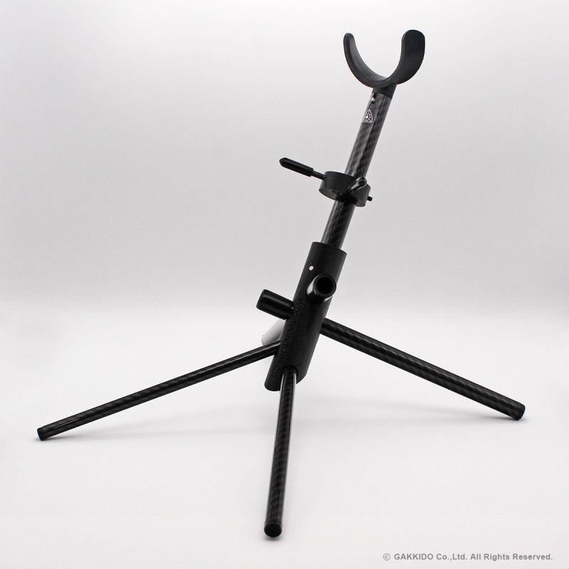 WoodWindDesign カーブドソプラノサックス用スタンド - ヴィンテージ