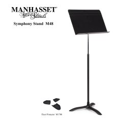 MANHASSET 譜面台 Symphony M48 フロアプロテクター付き