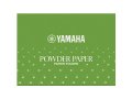 YAMAHA　パウダーペーパー