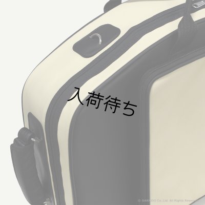 画像7: Marcus Bonna　ソプラノ＆アルトサックス用ダブルケース　【MBSSAS】　【レザー製】 　【アイボリー×ブラック】　【メタルロゴ：シルバー】　【特注モデル】