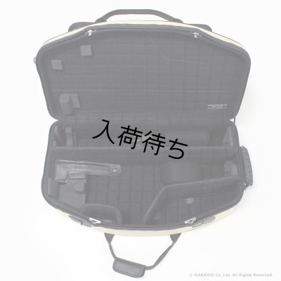 画像9: Marcus Bonna　ソプラノ＆アルトサックス用ダブルケース　【MBSSAS】　【レザー製】 　【アイボリー×ブラック】　【メタルロゴ：シルバー】　【特注モデル】