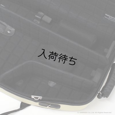 画像11: Marcus Bonna　ソプラノ＆アルトサックス用ダブルケース　【MBSSAS】　【レザー製】 　【アイボリー×ブラック】　【メタルロゴ：シルバー】　【特注モデル】