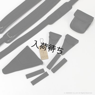 画像12: Marcus Bonna　ソプラノ＆アルトサックス用ダブルケース　【MBSSAS】　【レザー製】 　【アイボリー×ブラック】　【メタルロゴ：シルバー】　【特注モデル】