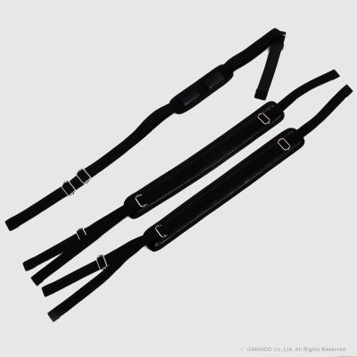 画像13: Marcus Bonna　ソプラノ＆アルトサックス用ダブルケース　【MBSSAS】　【レザー製】 　【アイボリー×ブラック】　【メタルロゴ：シルバー】　【特注モデル】