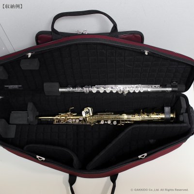 画像12: Marcus Bonna　ソプラノ＆テナーサックス用ダブルケース　【MBSSTS】　【ナイロン製】