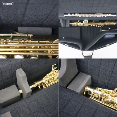 画像20: Marcus Bonna　ソプラノ＆テナーサックス用ダブルケース　【MBSSTS】　【ナイロン製】