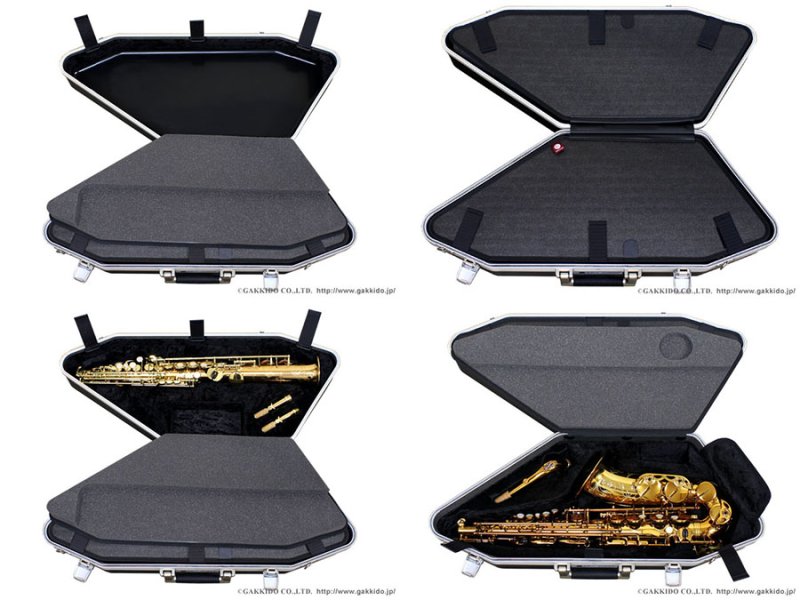 NONAKA SKY CASE ソプラノ＆アルトサックス用ダブルケース