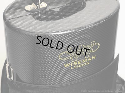 画像6: Wiseman　ソプラノ＆アルトサックス用マルチプルケース　【カーボンファイバー製：Standard Black】　【Gloss Lacquer】　【Lining color：Blue/Red】
