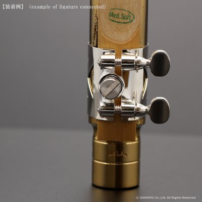 画像7: H.SELMER　テナーサックス用リガチャー　対応：OttoLink STM メタルマウスピース　【SP】　【Modified by BULLSEYE】