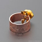 Gottsu Copper Signature Ligature アルトサックス用リガチャー 対応