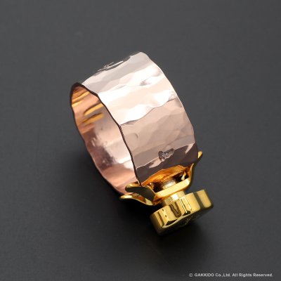 画像3: Gottsu　Copper Signature Ligature　テナーサックス用リガチャー　対応：ラバーマウスピース