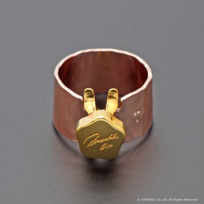 画像4: Gottsu　Copper Signature Ligature　テナーサックス用リガチャー　対応：ラバーマウスピース