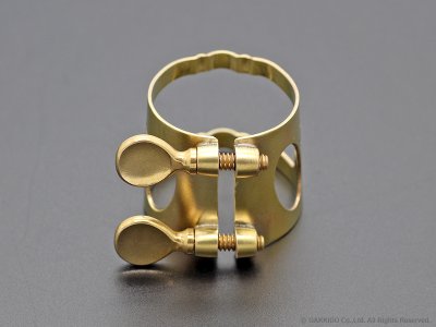 画像3: Jessen Sax　アルトサックス用リガチャー　対応：ラバーマウスピース　【Raw Brass】