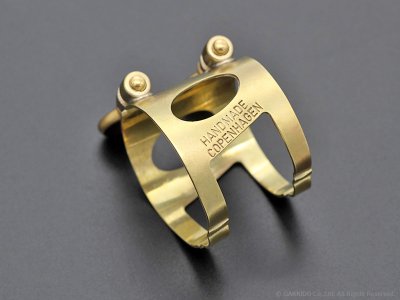 画像4: Jessen Sax　アルトサックス用リガチャー　対応：ラバーマウスピース　【Raw Brass】