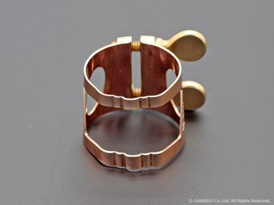 画像2: Jessen Sax　アルトサックス用リガチャー　対応：ラバーマウスピース　【Raw Bronze】