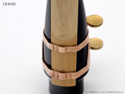 画像7: Jessen Sax　アルトサックス用リガチャー　対応：ラバーマウスピース　【Raw Bronze】