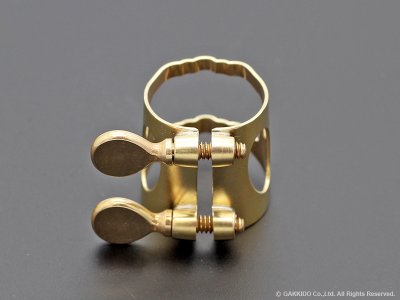 画像3: Jessen Sax　ソプラノサックス用リガチャー　対応：ラバーマウスピース　【Raw Brass】