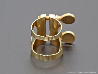 画像4: Jessen Sax　ソプラノサックス用リガチャー　対応：ラバーマウスピース　【Raw Brass】