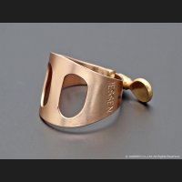 Jessen Sax　Heavy　テナーサックス用リガチャー　対応：ラバーマウスピース　【Raw Bronze】