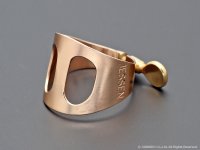 Jessen Sax　Heavy　テナーサックス用リガチャー　対応：ラバーマウスピース　【Raw Bronze】