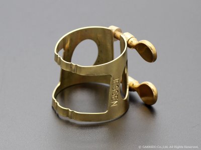 画像1: Jessen Sax　テナーサックス用リガチャー　対応：ラバーマウスピース　【Raw Brass】