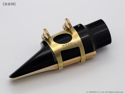 画像6: Jessen Sax　テナーサックス用リガチャー　対応：ラバーマウスピース　【Raw Brass】