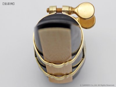 画像10: Jessen Sax　テナーサックス用リガチャー　対応：ラバーマウスピース　【Raw Brass】