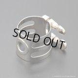 WoodStone　アルトサックス用リガチャー　対応：メイヤー・ラバー　【総銀製】　【USED】