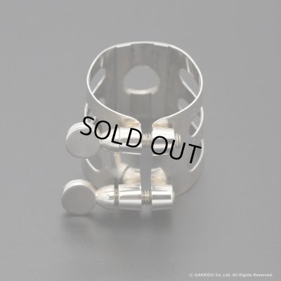 画像3: WoodStone　アルトサックス用リガチャー　対応：メイヤー・ラバー　【総銀製】　【USED】