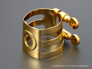 木製アルトクラリネット（リガチャー、マッピ込み） HB） アルトクラリネット用リガチャー HARMONIEモデル （仕上げ