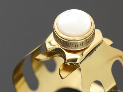 画像8: WoodStone　CLASSIC　テナーサックス用リガチャー　【サイズNo：5 (ラバーサイズ)】　【BR】