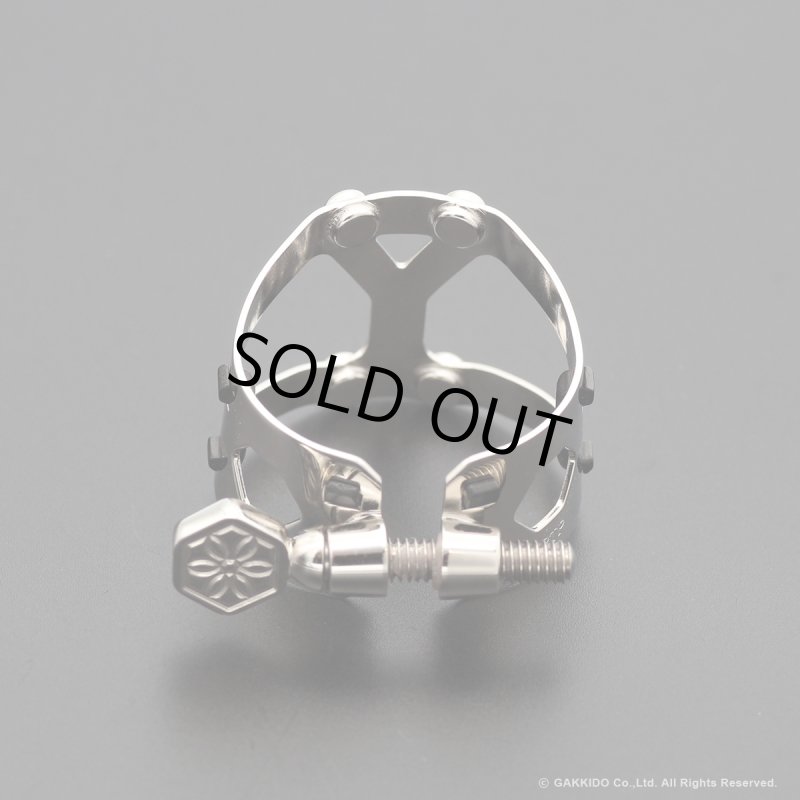 Yanagisawa Yany SIXS Solid Silver アルトサックス用リガチャー
