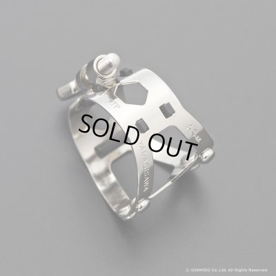 画像5: Yanagisawa　Yany SIXS Solid Silver　アルトサックス用リガチャー　【プラチナメッキ仕上げ】　【数量限定品】