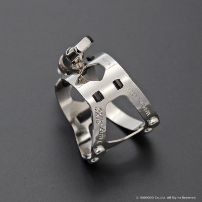 画像6: Yanagisawa　Yany SIXS Solid Silver　アルトサックス用リガチャー　【プラチナメッキ仕上げ】　【数量限定品】