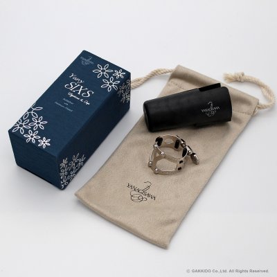 画像9: Yanagisawa　Yany SIXS Solid Silver　アルトサックス用リガチャー　【プラチナメッキ仕上げ】　【数量限定品】