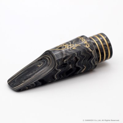 画像1: 10mfan　Daddy-O　アルトサックス用マウスピース　【GRAY Marble Hard Rubber】　【限定生産モデル】