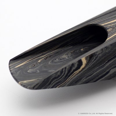 画像3: 10mfan　Daddy-O　アルトサックス用マウスピース　【GRAY Marble Hard Rubber】　【限定生産モデル】
