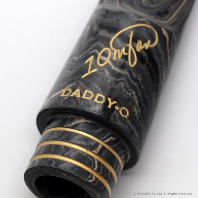 画像6: 10mfan　Daddy-O　アルトサックス用マウスピース　【GRAY Marble Hard Rubber】　【限定生産モデル】