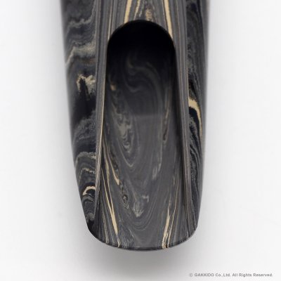 画像8: 10mfan　Daddy-O　アルトサックス用マウスピース　【GRAY Marble Hard Rubber】　【限定生産モデル】