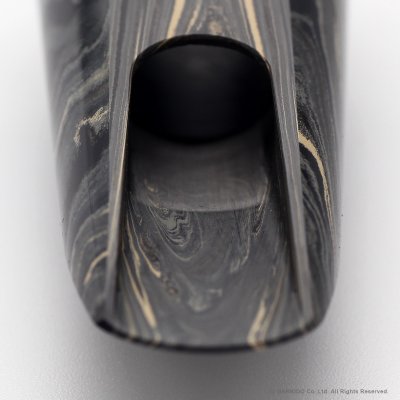 画像9: 10mfan　Daddy-O　アルトサックス用マウスピース　【GRAY Marble Hard Rubber】　【限定生産モデル】