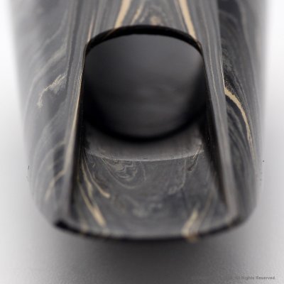 画像10: 10mfan　Daddy-O　アルトサックス用マウスピース　【GRAY Marble Hard Rubber】　【限定生産モデル】
