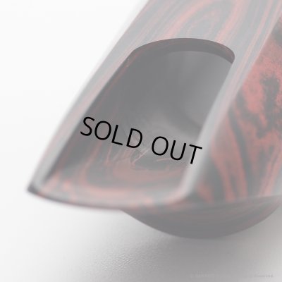 画像7: 10mfan　Celebration　テナーサックス用マウスピース　【RED Marble Hard Rubber】　【限定生産モデル】