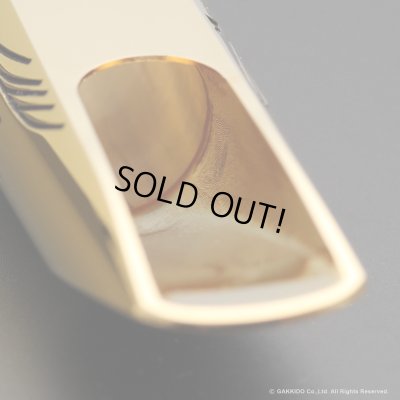 画像13: H.SELMER　JAZZ TRIBUTE 2025　テナーサックス用メタルマウスピース　【Gold Plated】　【140th Anniversary Limited Edition】　（オープニングサイズ：８番）