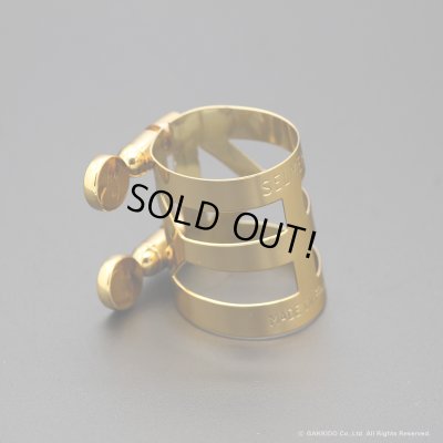 画像15: H.SELMER　JAZZ TRIBUTE 2025　テナーサックス用メタルマウスピース　【Gold Plated】　【140th Anniversary Limited Edition】　（オープニングサイズ：８番）