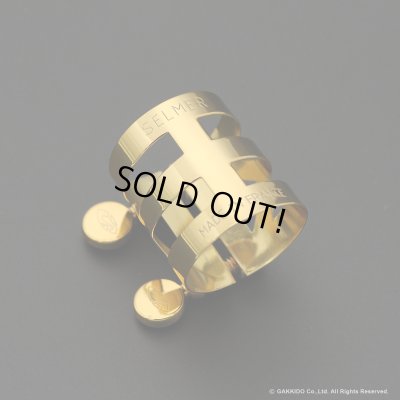 画像16: H.SELMER　JAZZ TRIBUTE 2025　テナーサックス用メタルマウスピース　【Gold Plated】　【140th Anniversary Limited Edition】　（オープニングサイズ：８番）