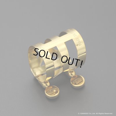 画像17: H.SELMER　JAZZ TRIBUTE 2025　テナーサックス用メタルマウスピース　【Gold Plated】　【140th Anniversary Limited Edition】　（オープニングサイズ：８番）