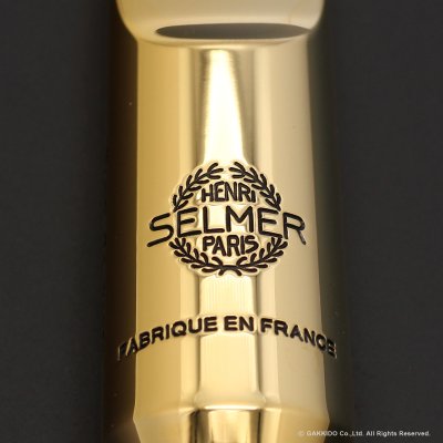 画像6: H.SELMER　JAZZ TRIBUTE　テナーサックス用メタルマウスピース　【Gold Plated】