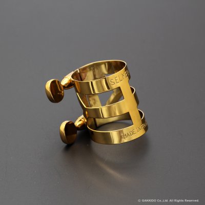 画像15: H.SELMER　JAZZ TRIBUTE　テナーサックス用メタルマウスピース　【Gold Plated】