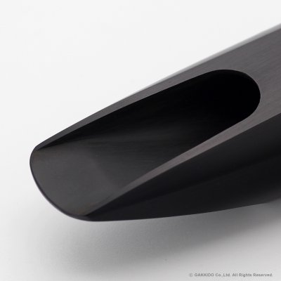 画像3: TedKlum　New York Model Handcrafted Hard Rubber　アルトサックス用ラバーマウスピース　【Large Chamber】　【with Silver Tone Ring】